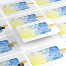 Summer Mode Ice Cream v6 - Premium Protective Decal Skin-Kit for the Apple Credit Card