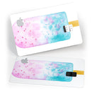 Summer Mode Ice Cream v7 - Premium Protective Decal Skin-Kit for the Apple Credit Card