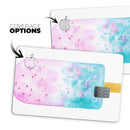Summer Mode Ice Cream v7 - Premium Protective Decal Skin-Kit for the Apple Credit Card