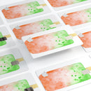 Summer Mode Ice Cream v8 - Premium Protective Decal Skin-Kit for the Apple Credit Card