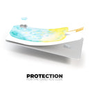 Summer Mode Ice Cream v9 - Premium Protective Decal Skin-Kit for the Apple Credit Card