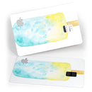 Summer Mode Ice Cream v9 - Premium Protective Decal Skin-Kit for the Apple Credit Card