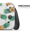 Summer Pineapple Seamless v1 // Skin Decal Wrap Kit for Nintendo Switch Console & Dock, Joy-Cons, Pro Controller, Lite, 3DS XL, 2DS XL, DSi, or Wii - Vinyl Skin Wrap for Nintendo Switch 2, OLED, Lite, Pro Controller, Wii & Classic Handhelds