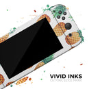 Summer Pineapple Seamless v1 // Skin Decal Wrap Kit for Nintendo Switch Console & Dock, Joy-Cons, Pro Controller, Lite, 3DS XL, 2DS XL, DSi, or Wii - Vinyl Skin Wrap for Nintendo Switch 2, OLED, Lite, Pro Controller, Wii & Classic Handhelds