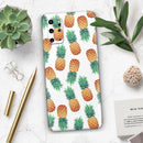 Summer Pineapple Seamless v1 - Premium Vinyl Skin Decal for Samsung Galaxy S25 Ultra, S24, S23, S22 & All Galaxy S Models