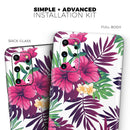 Summer Pineapple Seamless v2 - Premium Vinyl Skin Decal for Samsung Galaxy S25 Ultra, S24, S23, S22 & All Galaxy S Models