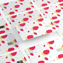 Summer Strawberries v1 - Premium Protective Decal Skin-Kit for the Apple Credit Card