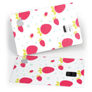 Summer Strawberries v1 - Premium Protective Decal Skin-Kit for the Apple Credit Card