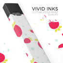 Summer Strawberries v1 - Premium Decal Protective Skin-Wrap Sticker compatible with the Juul Labs vaping device