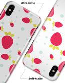 Summer Strawberries v1 - iPhone X Clipit Case