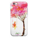 Summer Swing iPhone 6/6s or 6/6s Plus 2-Piece Hybrid INK-Fuzed Case