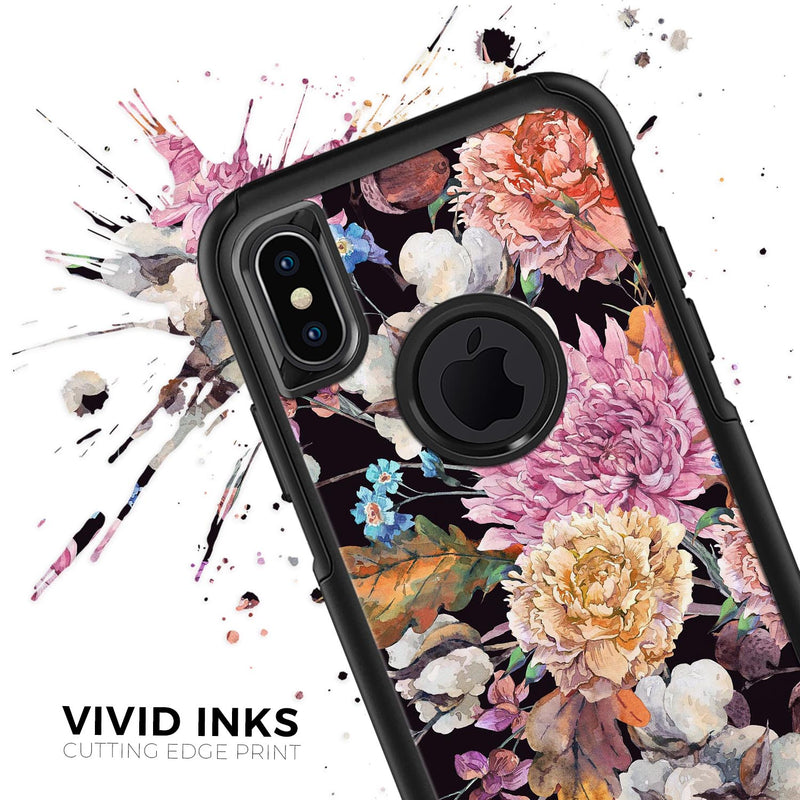 Summer Watercolor Floral v1 - Skin Kit for the iPhone OtterBox Cases