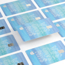 Sun Sand Sea - Premium Protective Decal Skin-Kit for the Apple Credit Card