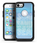 Sun Sand Sea - iPhone 7 or 7 Plus Commuter Case Skin Kit