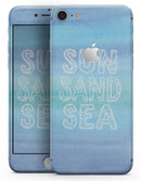 Sun Sand Sea - Skin-kit for the iPhone 8 or 8 Plus