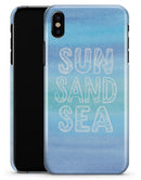 Sun Sand Sea - iPhone X Clipit Case