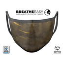 Sun Shining Through Smog - Made in USA Mouth Cover Unisex Anti-Dust Cotton Blend Reusable & Washable Face Mask with Adjustable Sizing for Adult or Child