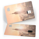 Sunny Blur Empire State - Premium Protective Decal Skin-Kit for the Apple Credit Card