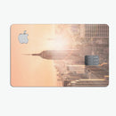 Sunny Blur Empire State - Premium Protective Decal Skin-Kit for the Apple Credit Card