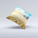 Sunny Day Desert ink-Fuzed Decorative Throw Pillow