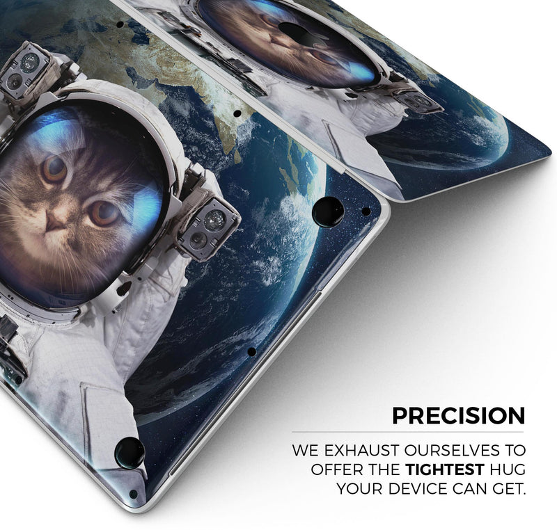 Super Space Cat - Skin Decal Wrap Kit Compatible with the Apple MacBook Pro, Pro with Touch Bar or Air (11", 12", 13", 15" & 16" - All Versions Available)