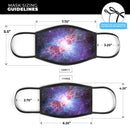 Supernova - Made in USA Mouth Cover Unisex Anti-Dust Cotton Blend Reusable & Washable Face Mask with Adjustable Sizing for Adult or Child