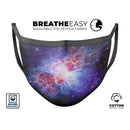 Supernova - Made in USA Mouth Cover Unisex Anti-Dust Cotton Blend Reusable & Washable Face Mask with Adjustable Sizing for Adult or Child