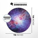 Supernova// WaterProof Rubber Foam Backed Anti-Slip Mouse Pad for Home Work Office or Gaming Computer Desk
