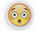 Surprised Emoticon Emoji - Skin Kit for PopSockets and other Smartphone Extendable Grips & Stands