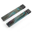 Swirling Dark Acrylic Marble - Premium Decal Protective Skin-Wrap Sticker compatible with the Juul Labs vaping device