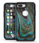Swirling Dark Acrylic Marble - iPhone 7 Plus/8 Plus OtterBox Case & Skin Kits