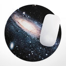 Swirling Glowing Starry Galaxy// WaterProof Rubber Foam Backed Anti-Slip Mouse Pad for Home Work Office or Gaming Computer Desk