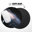 Swirling Glowing Starry Galaxy// WaterProof Rubber Foam Backed Anti-Slip Mouse Pad for Home Work Office or Gaming Computer Desk