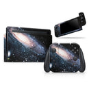 Swirling Glowing Starry Galaxy // Skin Decal Wrap Kit for Nintendo Switch Console & Dock, Joy-Cons, Pro Controller, Lite, 3DS XL, 2DS XL, DSi, or Wii - Vinyl Skin Wrap for Nintendo Switch 2, OLED, Lite, Pro Controller, Wii & Classic Handhelds