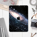 Swirling Glowing Starry Galaxy - Full Body Skin Decal for the Apple iPad Pro 12.9", 11", 10.5", 9.7", Air or Mini (All Models Available)