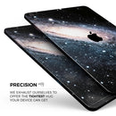 Swirling Glowing Starry Galaxy - Full Body Skin Decal for the Apple iPad Pro 12.9", 11", 10.5", 9.7", Air or Mini (All Models Available)