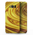 Swirling Liquid Gold  - Samsung Galaxy S8 Full-Body Skin Kit