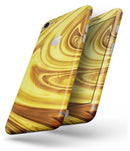 Swirling Liquid Gold  - Skin-kit for the iPhone 8 or 8 Plus