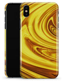 Swirling Liquid Gold  - iPhone X Clipit Case