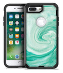 Swirling Mint Acrylic Marble - iPhone 7 Plus/8 Plus OtterBox Case & Skin Kits