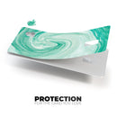 Swirling Mint Acrylic Marble - Premium Protective Decal Skin-Kit for the Apple Credit Card