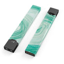 Swirling Mint Acrylic Marble - Premium Decal Protective Skin-Wrap Sticker compatible with the Juul Labs vaping device