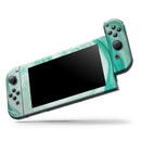 Swirling Mint Acrylic Marble // Skin Decal Wrap Kit for Nintendo Switch Console & Dock, Joy-Cons, Pro Controller, Lite, 3DS XL, 2DS XL, DSi, or Wii - Vinyl Skin Wrap for Nintendo Switch 2, OLED, Lite, Pro Controller, Wii & Classic Handhelds