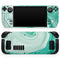 Swirling Mint Acrylic Marble // Full Body Skin Decal Wrap Kit for the Steam Deck handheld gaming computer