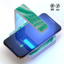 Swirling Mint Acrylic Marble UV Germicidal Sanitizing Sterilizing Wireless Smart Phone Screen Cleaner + Charging Station