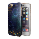 Swirling Multicolor Star Explosion iPhone 6/6s or 6/6s Plus 2-Piece Hybrid INK-Fuzed Case