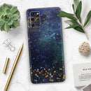 Swirling Multicolor Star Explosion - Premium Vinyl Skin Decal for Samsung Galaxy S25 Ultra, S24, S23, S22 & All Galaxy S Models