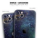 Swirling Multicolor Star Explosion - Vinyl Skin Wrap for iPhone 17 Pro Max, 17 Pro, 17 Air, 17, 16 & All Models — Soft Matte or Ultra Gloss