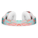 Swirling Pink and Mint Acrylic Marble Full-Body Skin Kit for the Beats by Dre Solo 3 Wireless Headphones
