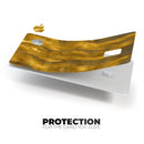 Swirly Golden Fur - Premium Protective Decal Skin-Kit for the Apple Credit Card